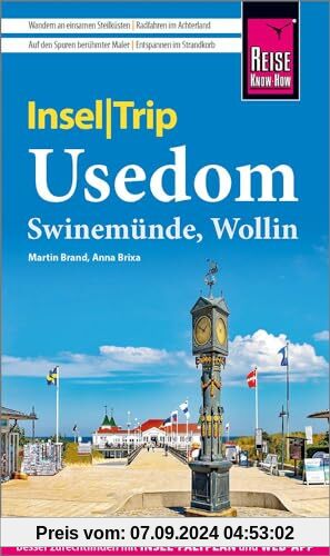 Reise Know-How InselTrip Usedom mit Swinemünde und Wollin: Reiseführer mit Insel-Faltplan und kostenloser Web-App