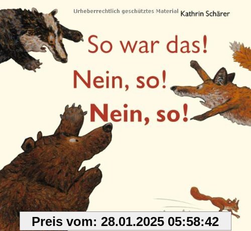 So war das! Nein, so! Nein, so!