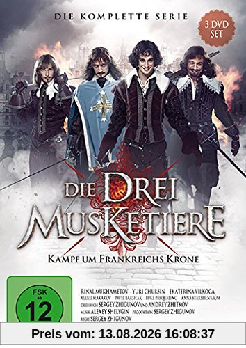 Die Drei Musketiere - Kampf um Frankreichs Krone - Die Serie zum Film [3 DVDs]