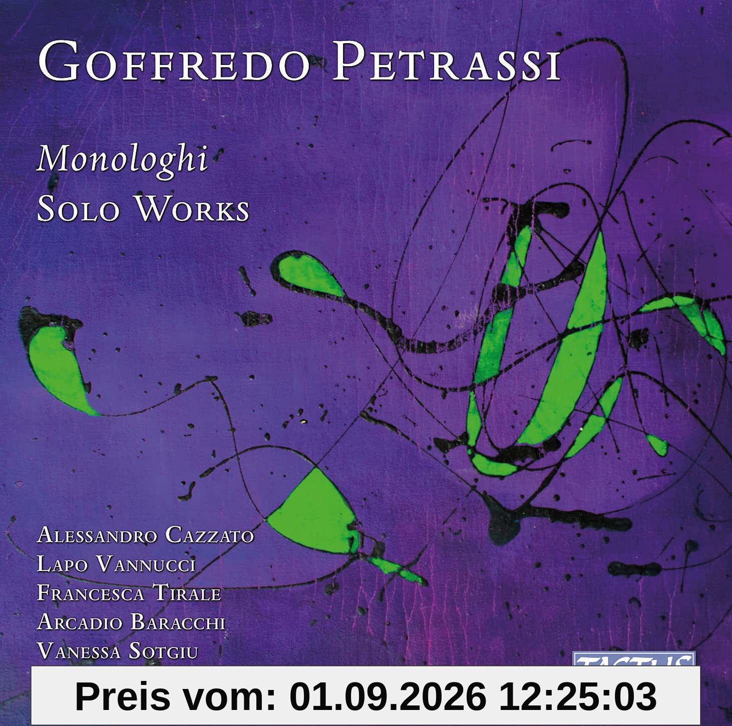 Petrassi: Monologhi