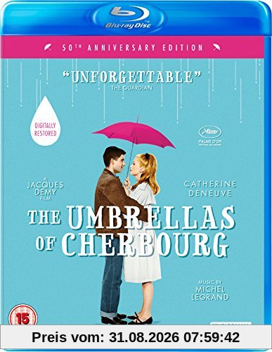 Umbrellas Of Cherbourg (50th Anniversary Edition) [1964] [Blu-ray]