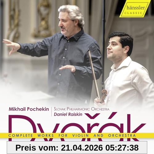 M. Pochekin Dvorák, Complete Works For Violin And Orchestra