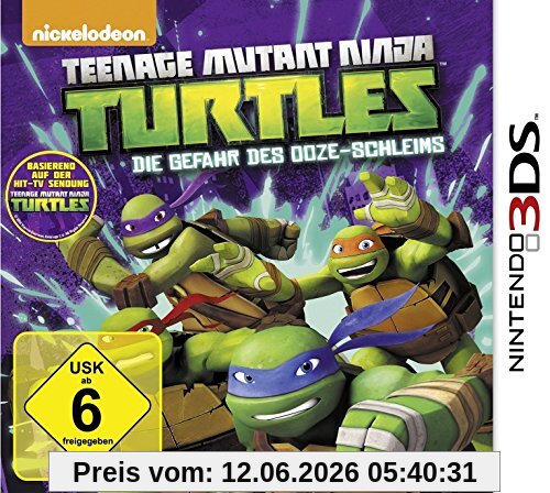 Teenage Mutant Ninja Turtles - Die Gefahr des Ooze-Schleims - [Nintendo 3DS]