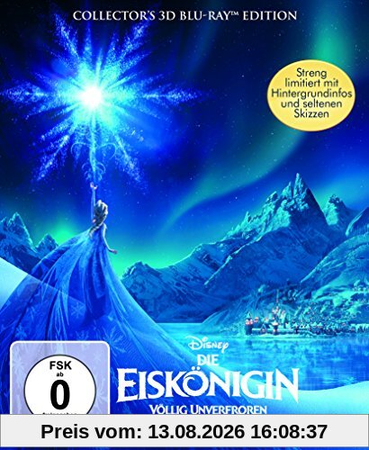 Die Eiskönigin - Völlig unverfroren - Digibook  (+ BR) [3D Blu-ray]