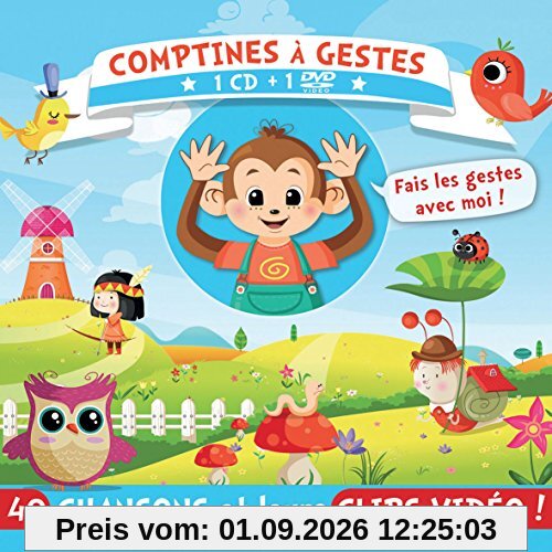 Comptines à gestes (CD/DVD)