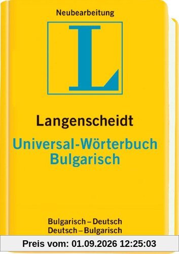 Langenscheidt Universal-Wörterbuch Bulgarisch