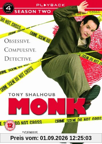 Monk - Season 2 [4 DVDs] [UK Import]