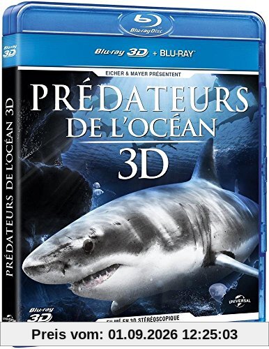 Prédateurs de l'océan 3D [Blu-ray] [FR Import]