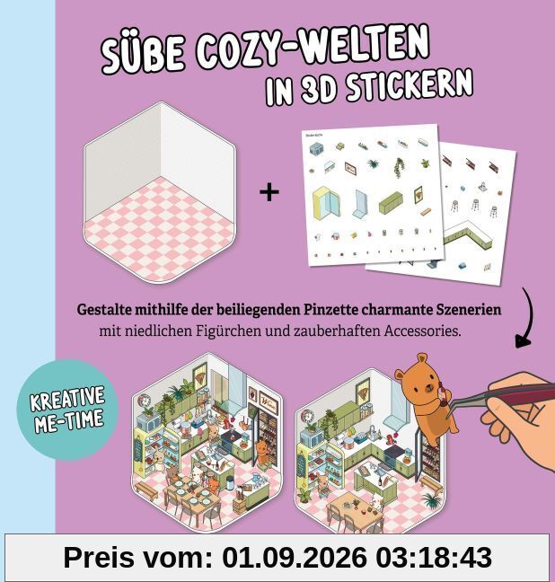 Mini-Sticker-Szenen - Cozy Mini-Shops