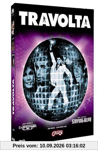 Coffret John Travolta 3 DVD : Grease / Staying alive / La fièvre du samedi soir [FR Import]