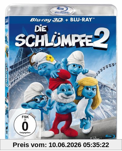 Die Schlümpfe 2 (3D Version + Blu-ray)