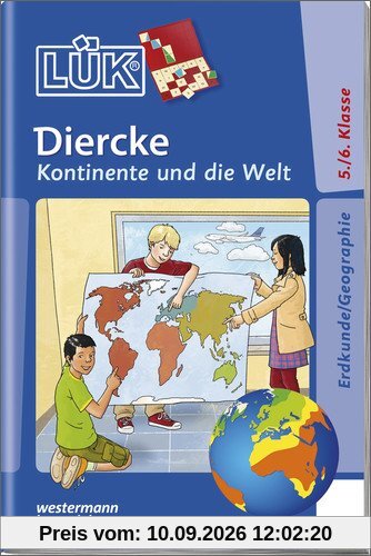 LÜK: Diercke Kontinente und die Welt: Markante Punkte der Erde