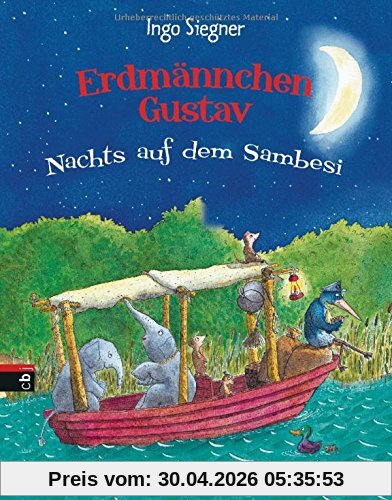 Erdmännchen Gustav: Nachts auf dem Sambesi