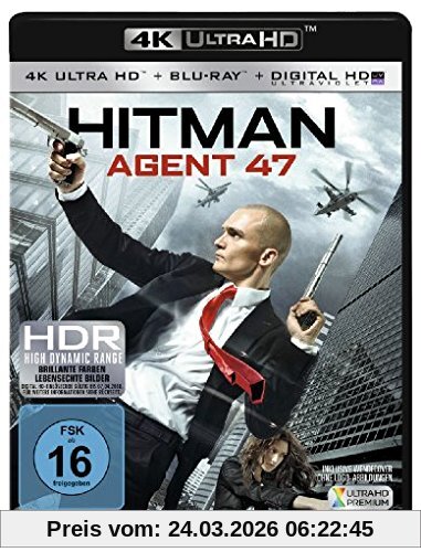 Hitman: Agent 47  (4K Ultra HD) (+ Blu-ray)