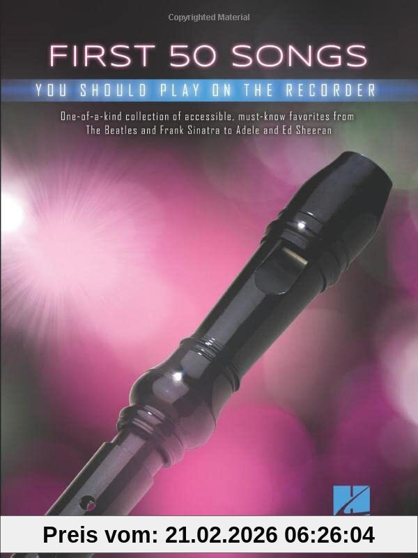 unbekannt First 50 Songs You Should Play On Recorder