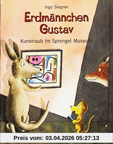 Erdmännchen Gustav Kunstraub im Sprengel Museum
