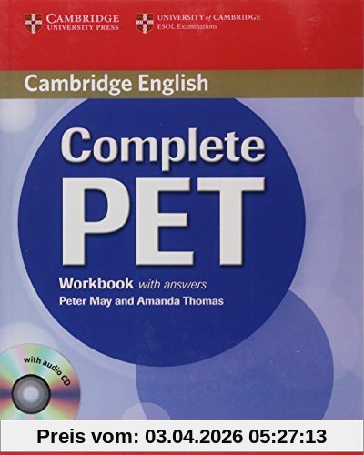 Complete PET Workbook with answers with Audio CD