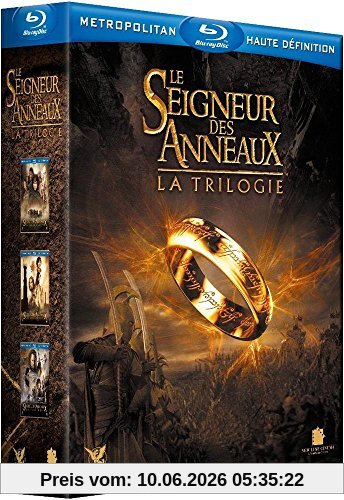 Coffret trilogie le seigneur des anneaux [Blu-ray] [FR Import]