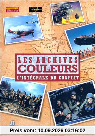 Les Archives en couleurs - L'Intégrale : Les Etapes décisives / Images britaniques / Images italiennes / Images du 3e Reich / Images japonaises / La Libération / Images américaines, Vol.1 / Images américaines, Vol.2 - Coffret 8 DVD