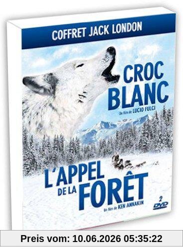 Coffret jack london : croc-blanc ; l'appel de la forêt [FR Import]