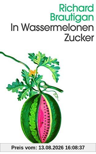 In Wassermelonen Zucker