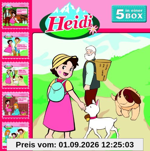 Heidi - 5-CD Hörspielbox Vol.1