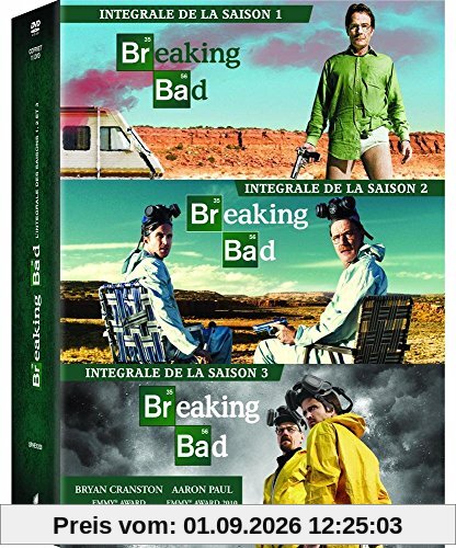 Breaking Bad - Coffret intégrales des saisons 1, 2 & 3
