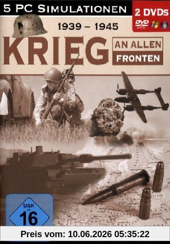 Krieg an allen Fronten 1939-1945: Der Zweite Weltkrieg - 5 PC Simulationen