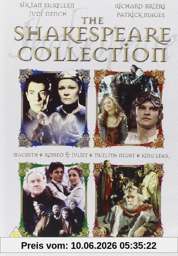 The Shakespeare Collection - Macbeth, Romeo & Juliet, Twelfth Night, King Lear [DVD] [UK Import]