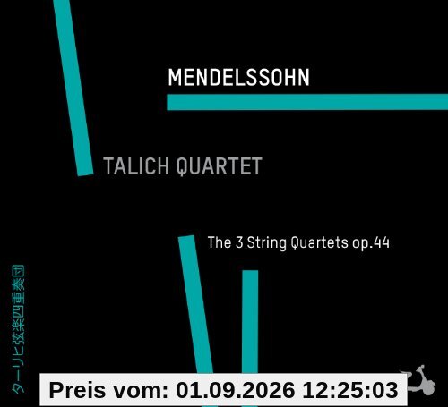 Die 3 Streichquartette Op.44