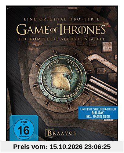 Game of Thrones - Staffel 6 - Steelbook [Blu-ray]