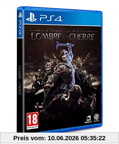 La Terre du Milieu : L'Ombre de la Guerre jeu PS4