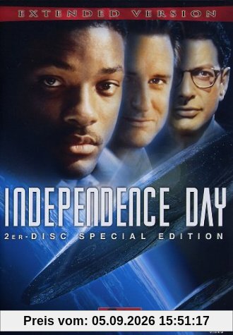 Independence Day (Extended Edition, 2 DVDs) [Director's Cut]
