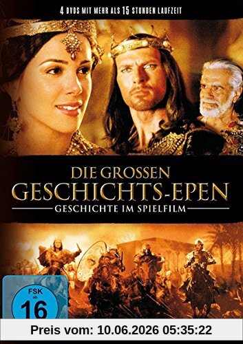 Die großen Geschichts-Epen - Geschichte im Spielfilm [4 DVDs]