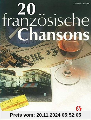 20 Französische Chansons für Akkordeon