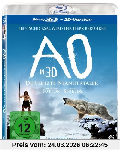 AO - Der letzte Neandertaler (inkl. 2D Version) [Blu-ray 3D]