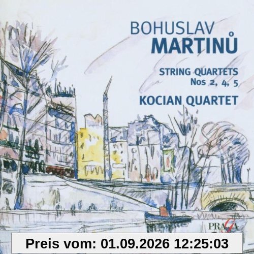 Streichquartette 2,4,5