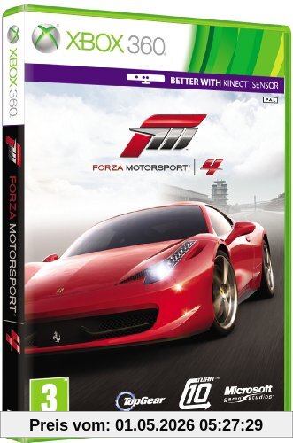 [UK-Import]Forza Motorsport 4 (Kinect Compatible) Game XBOX 360