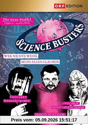 Science Busters: Folgen 33-44 [4 DVDs]