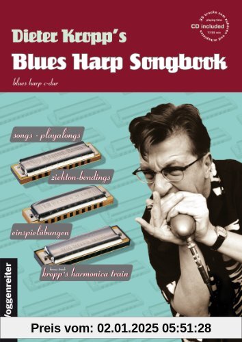 Blues Harp Songbook, mit CD, für die Blues Harp in C-Dur