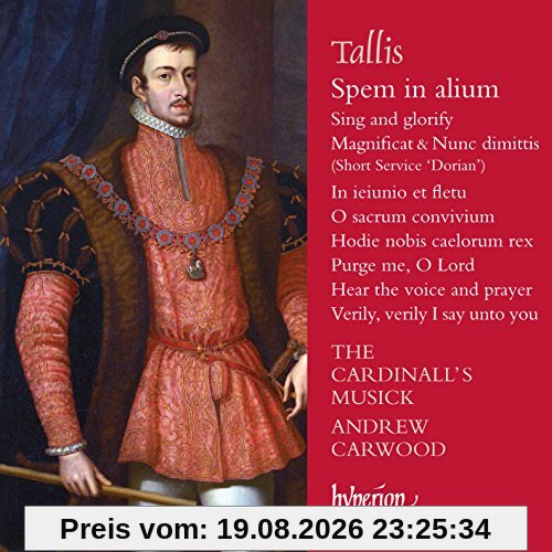 The Cardinall's Musick Tallis, Spem In Alium /+
