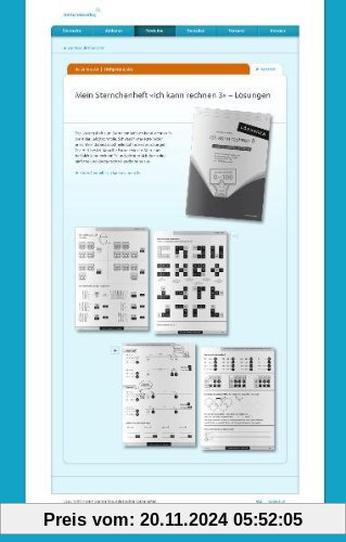 Ich kann rechnen 3 Lösungsheft - Mein Sternchenheft für die 2. Klasse: Lösungsheft zum Schülerarbeitsheft  Ich kann rech