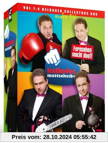 Kalkofes Mattscheibe Vol. 1-4 - Box [Collector's Edition] [4 DVDs]