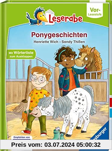 Ponygeschichten - Leserabe ab Vorschule - Erstlesebuch für Kinder ab 5 Jahren (Leserabe – Vor-Lesestufe)
