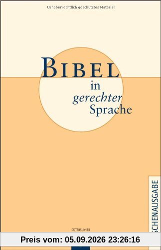 Bibel in gerechter Sprache: Taschenausgabe