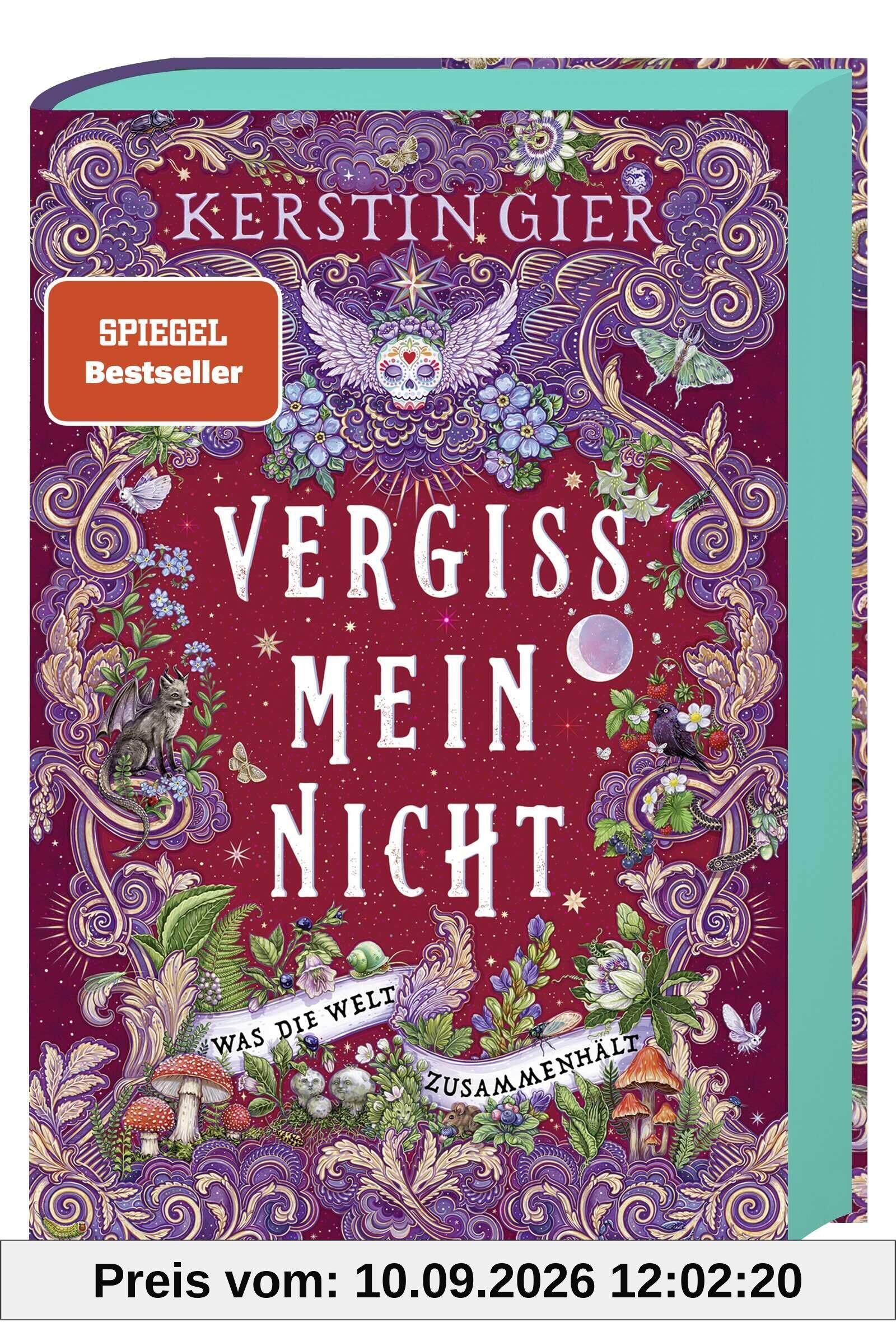 Vergissmeinnicht - Was die Welt zusammenhält: Das Finale der gefeierten Fantasy-Trilogie – das perfekte Geschenk mit leuchtendem Farbschnitt