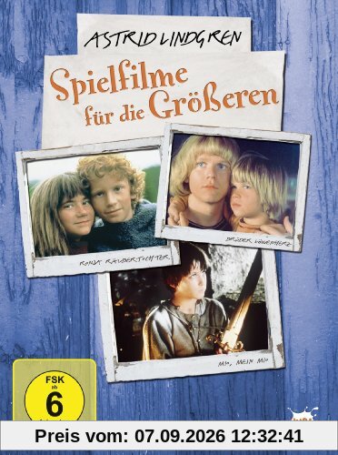 Astrid Lindgren: Spielfilme für die Größeren [3 DVDs]