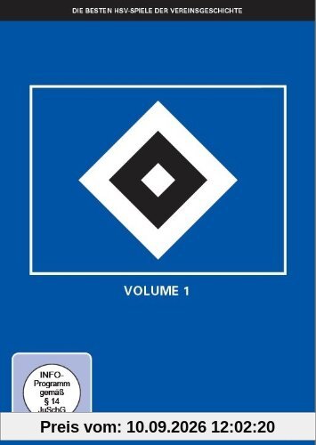 Die Besten HSV Spiele der Vereinsgeschichte - Volume 1 [5 DVDs]