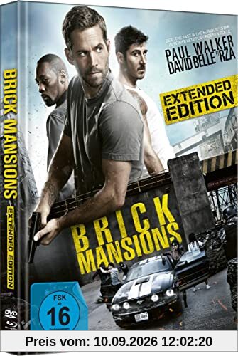 Brick Mansions - Limited Extended-Mediabook-Edition (Cover C, limitiert auf 555 Stück, durchnummeriert (+ DVD) (+Booklet) [Blu-ray]