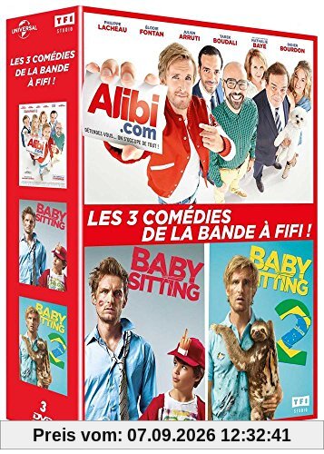 Coffret philippe lacheau 3 films : alibi.com ; babysitting 1 et 2 [FR Import]
